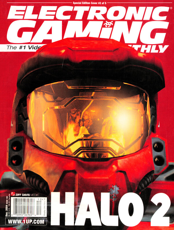 Electronic Gaming Monthly Issue 185 (December 2004) cover